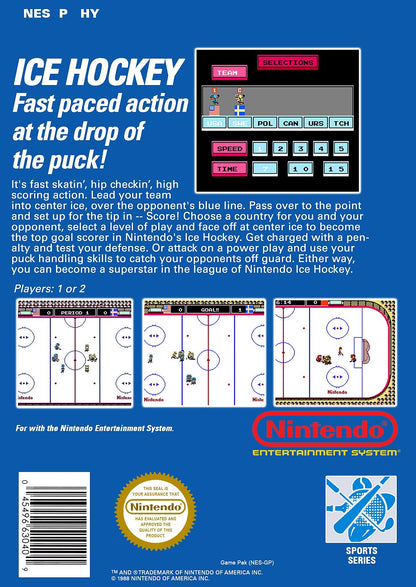 Ice Hockey NES