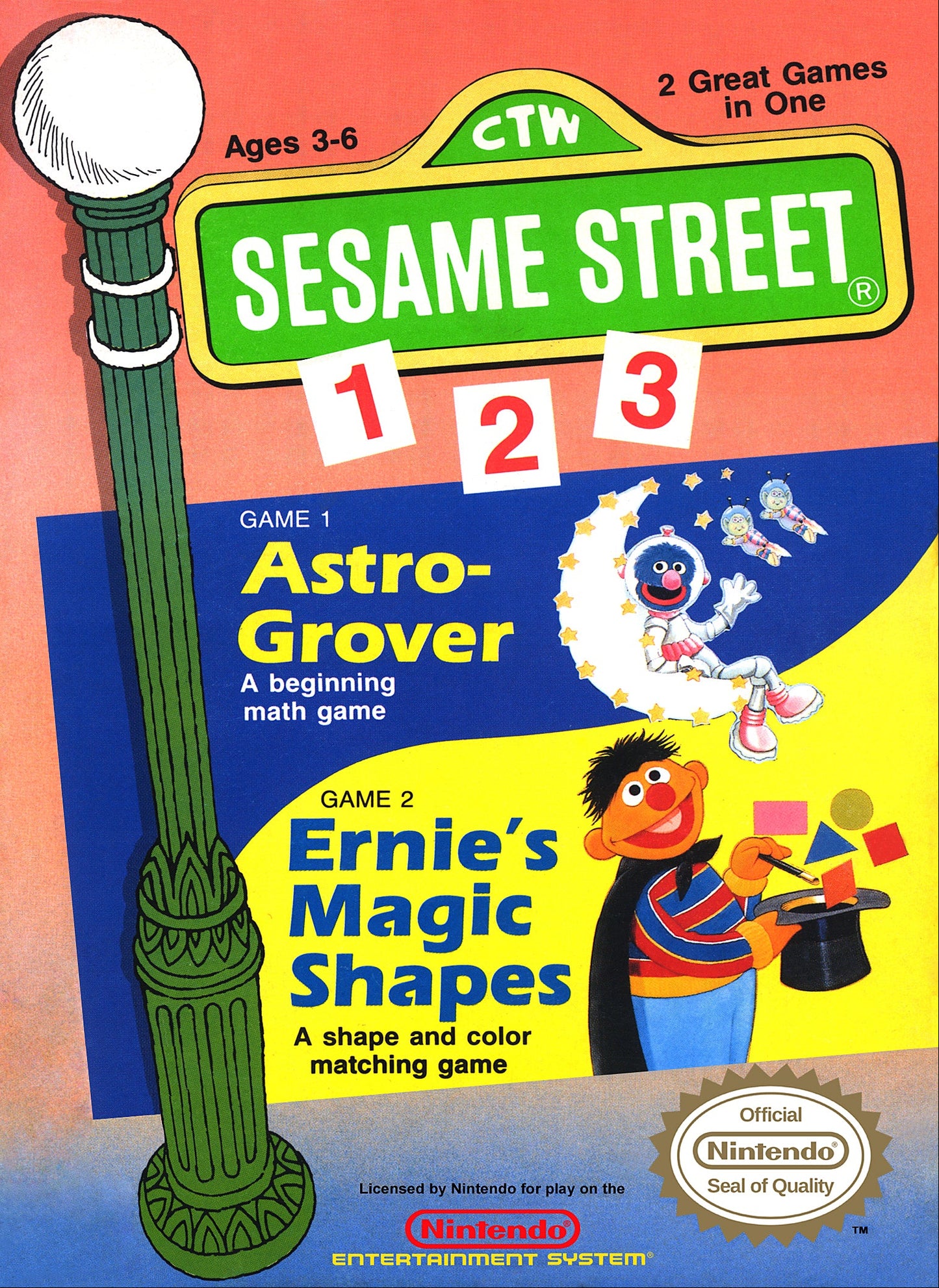 Sesame Street 123 NES