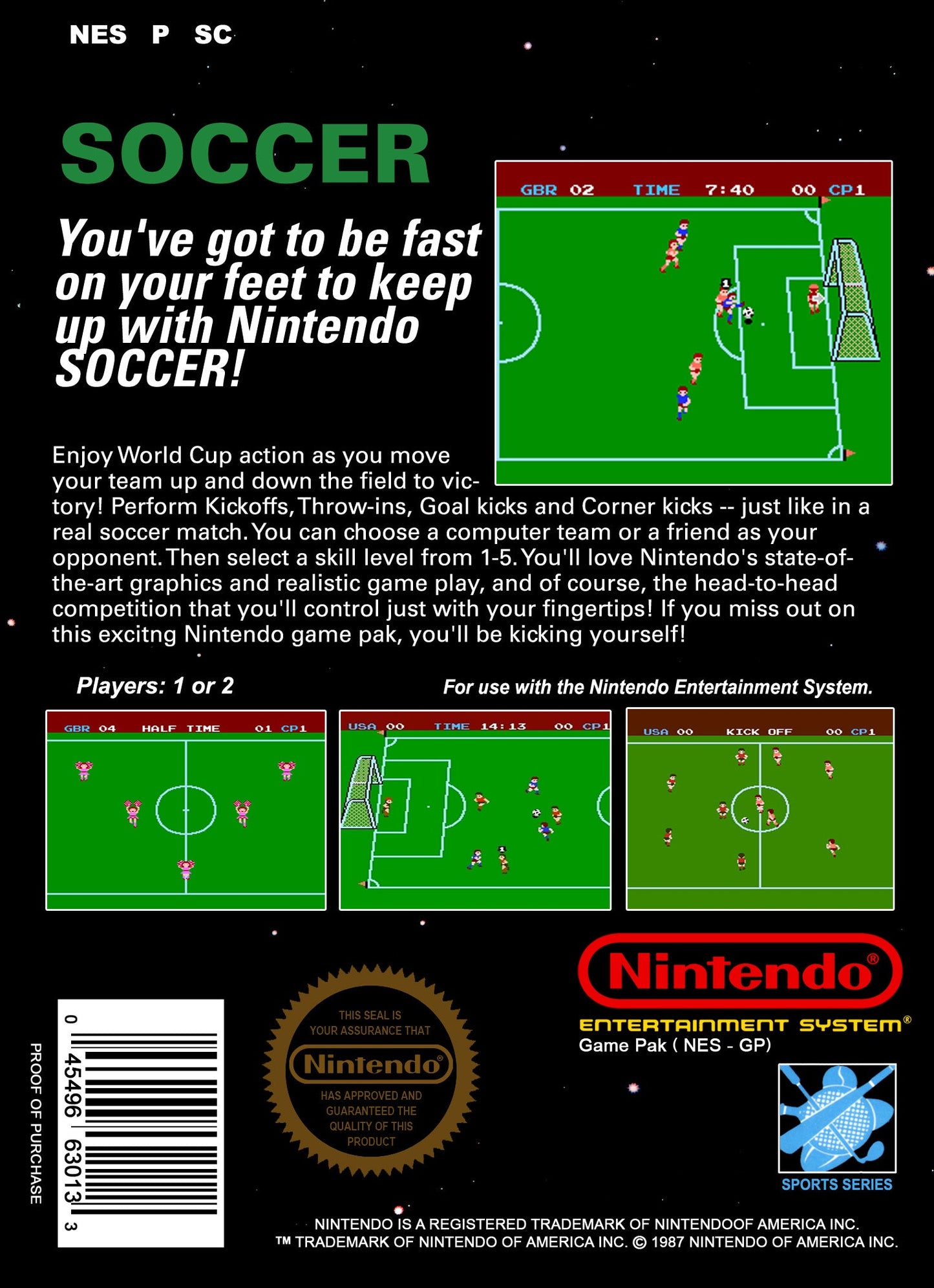 Soccer NES