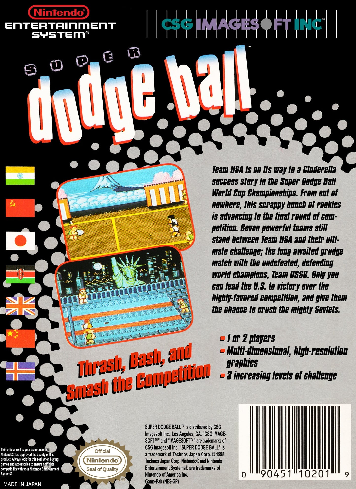 Super Dodge Ball NES