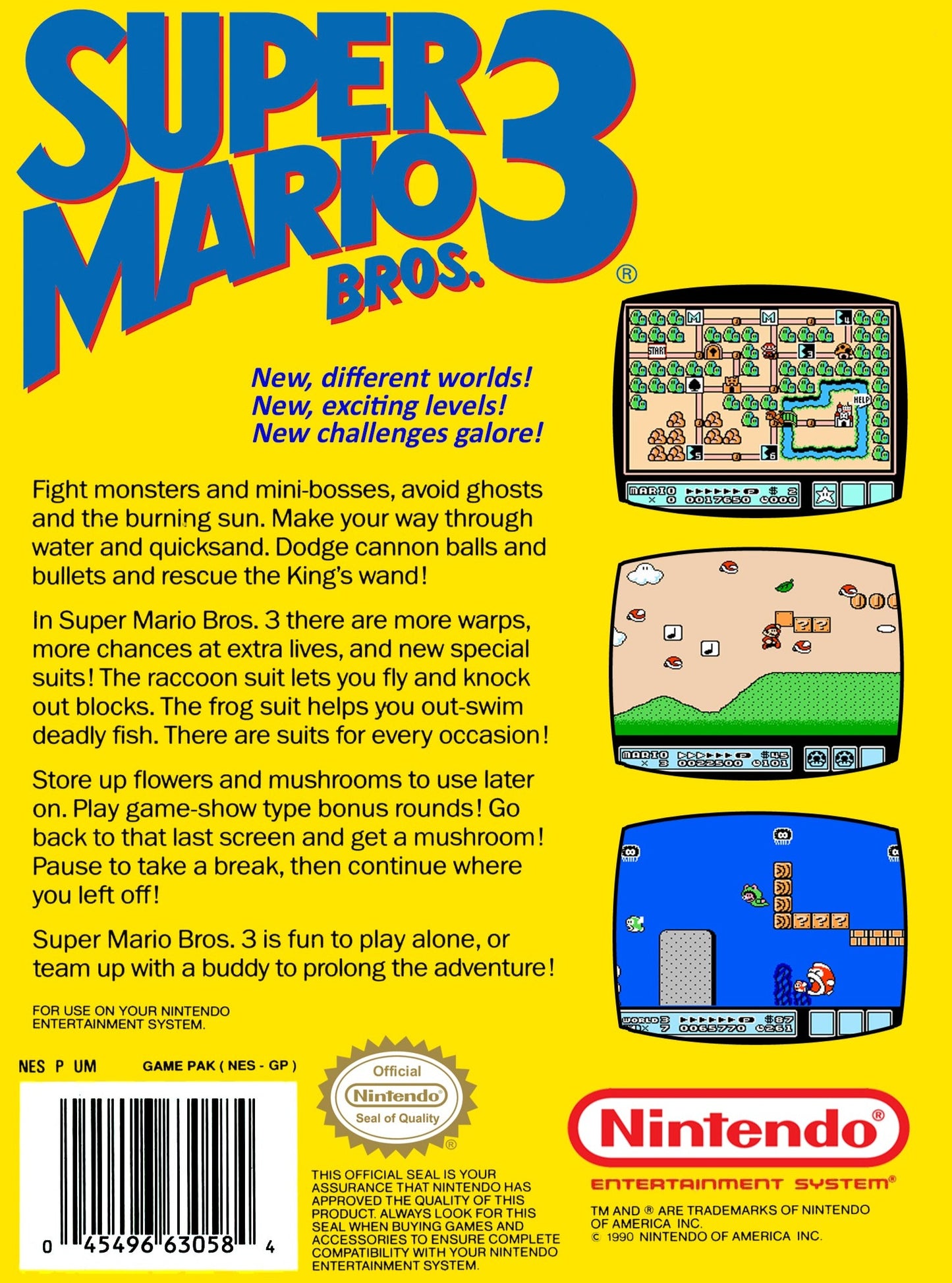 Super Mario Bros 3 NES