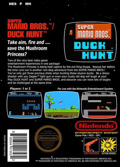 Super Mario Bros And Duck Hunt NES