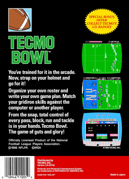 Tecmo Bowl NES