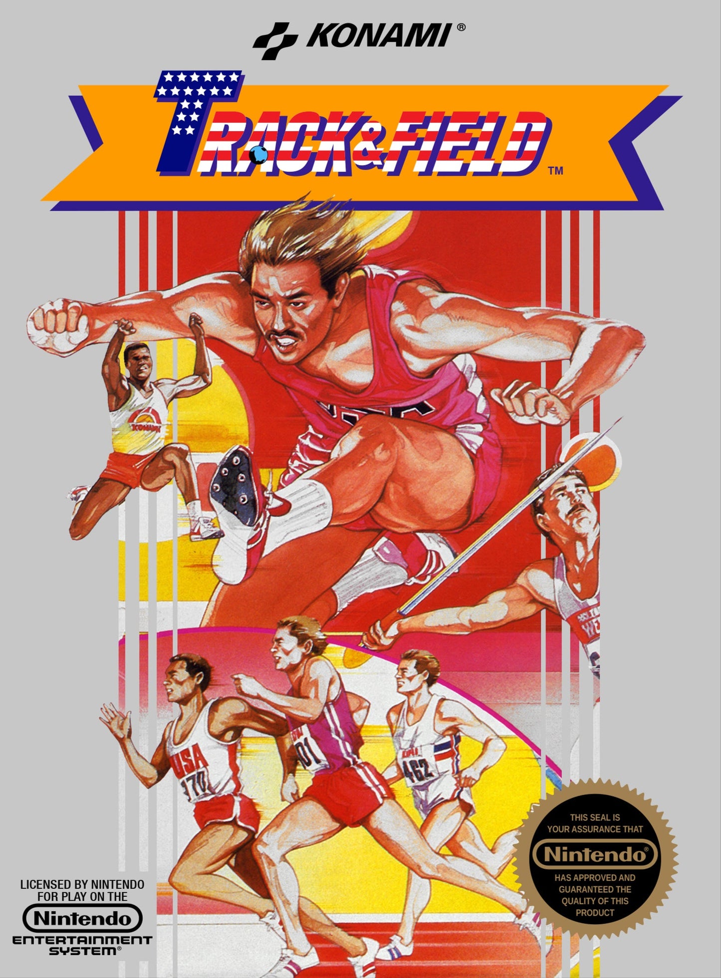 Track and Field NES