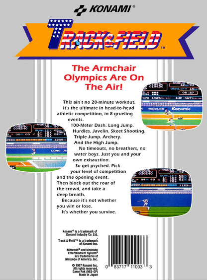 Track and Field NES