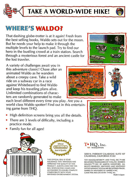 Where's Waldo NES
