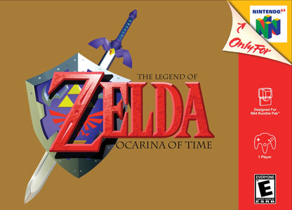 Zelda Ocarina Of Time Nintendo 64
