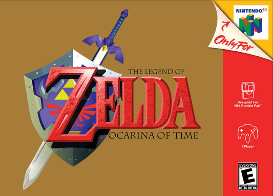Zelda Ocarina Of Time Nintendo 64