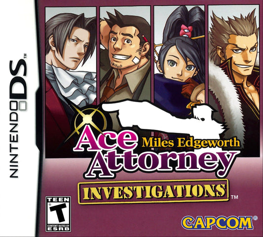 Ace Attorney Investigations: Miles Edgeworth Nintendo DS