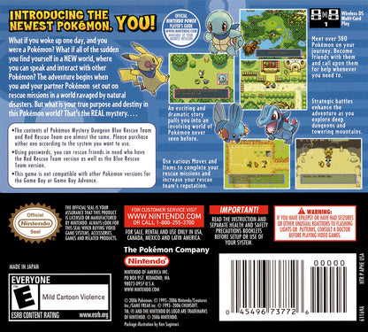Pokemon Mystery Dungeon Blue Rescue Team Nintendo DS
