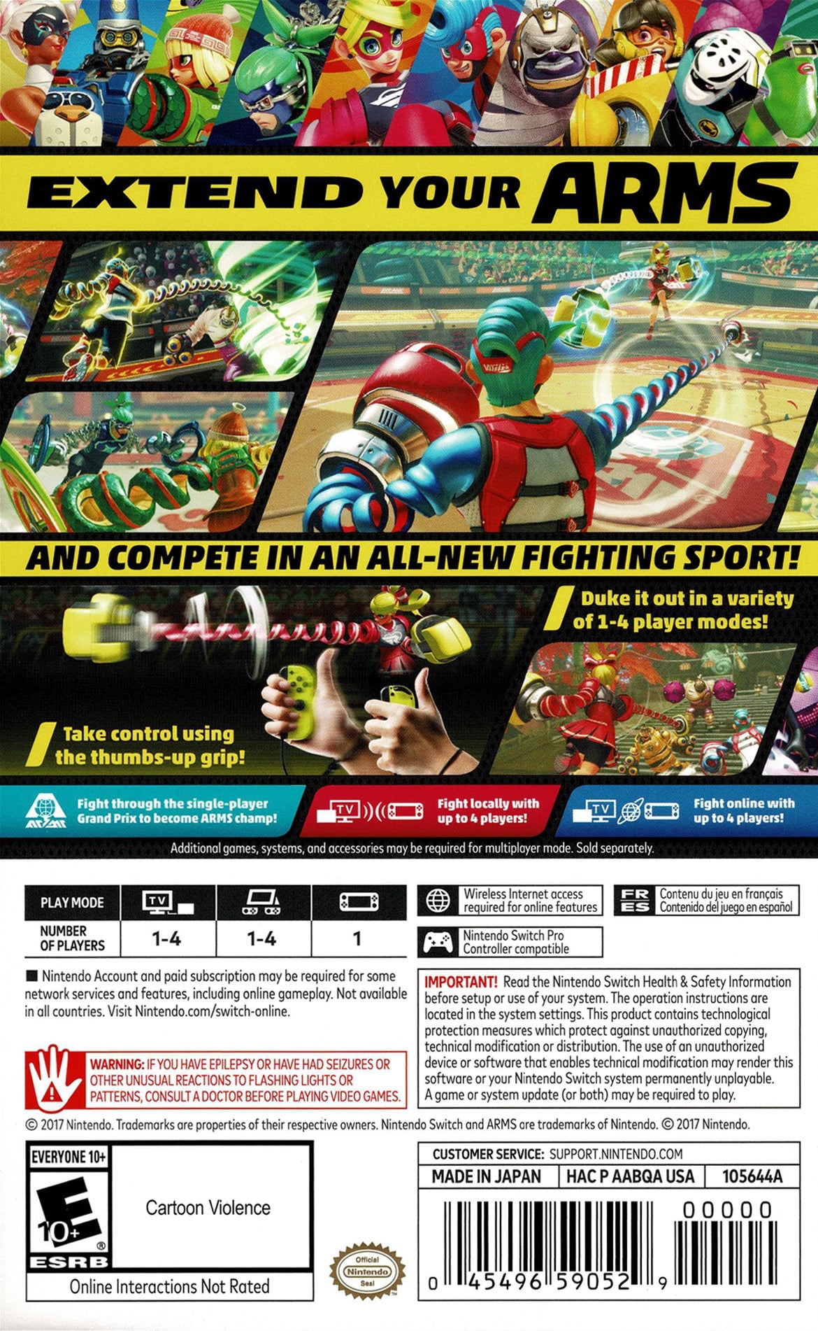 ARMS Nintendo Switch