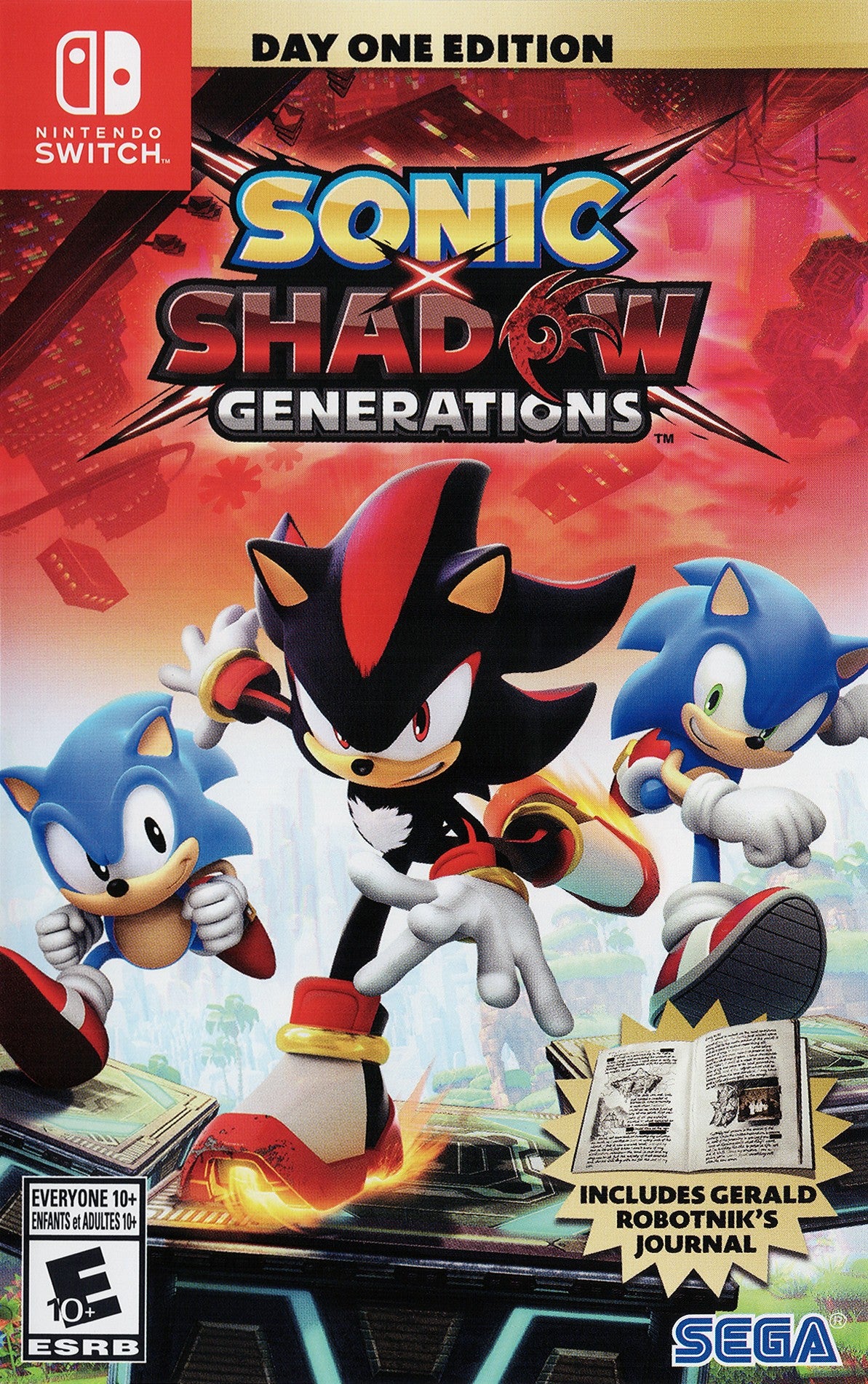 Sonic x Shadow: Generations Nintendo Switch