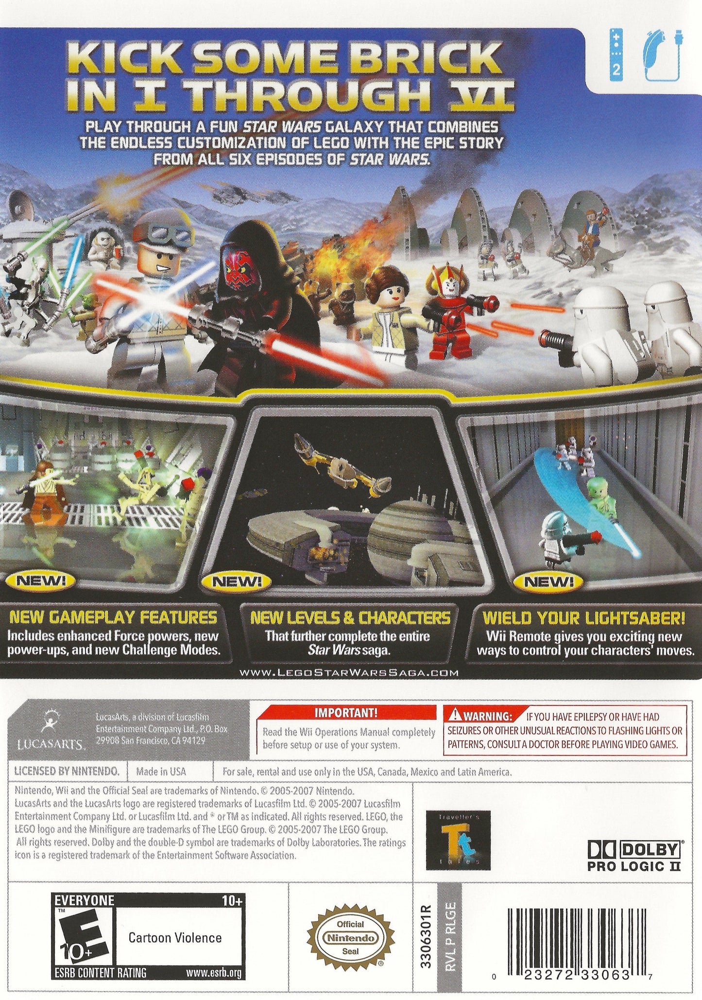 LEGO Star Wars Complete Saga Wii