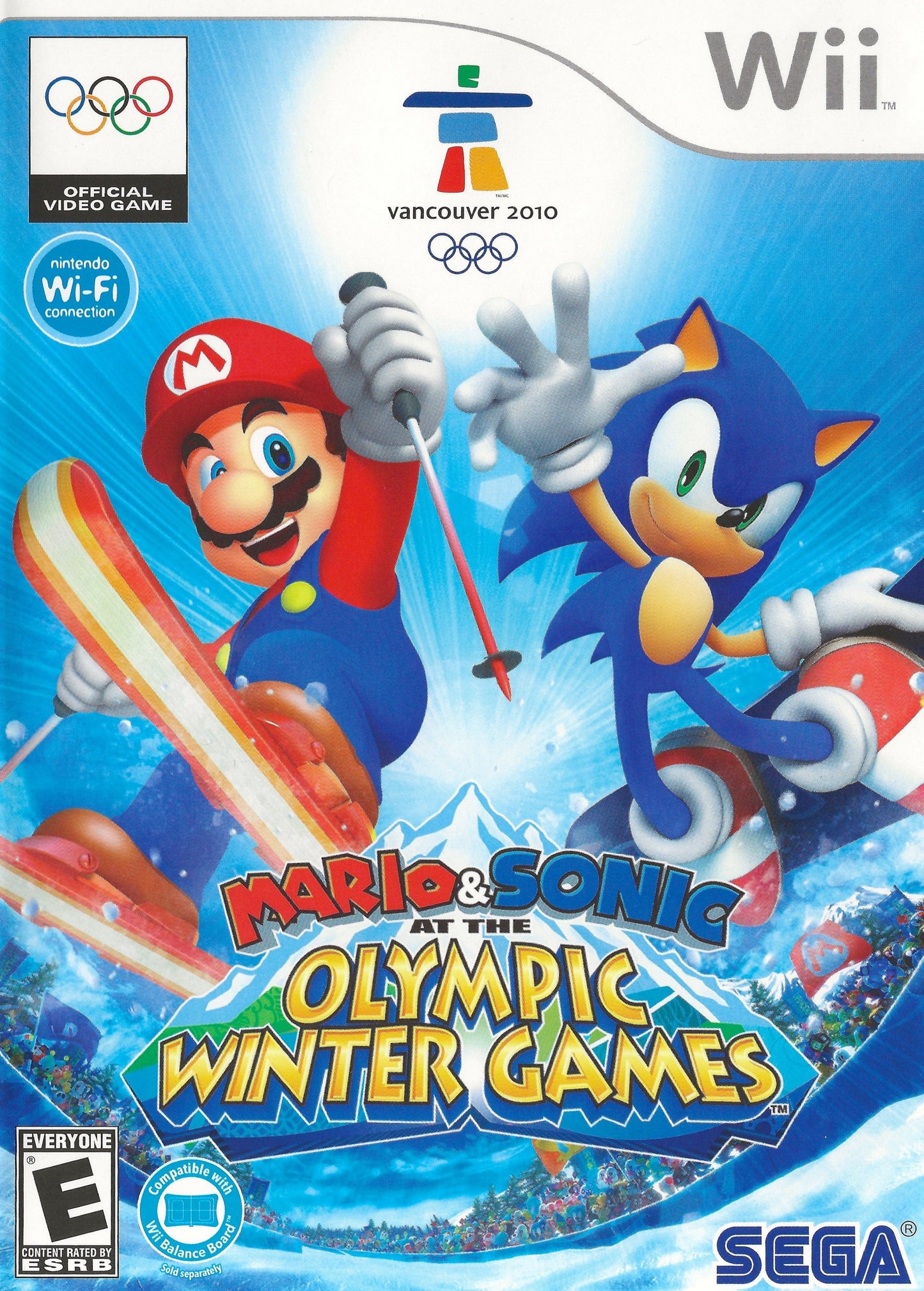Mario And Sonic At The Olympic Winter Games Wii