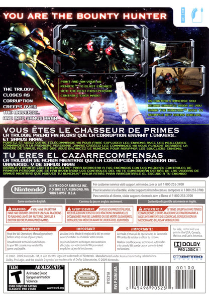 Metroid Prime 3 Corruption Wii