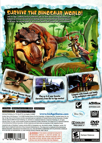 Ice Age: Dawn of the Dinosaurs Playstation 2