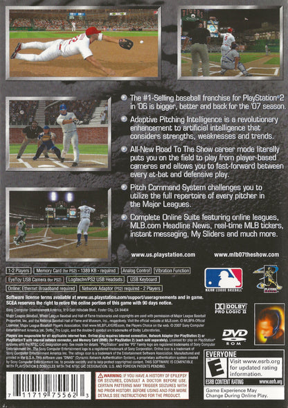 MLB 07 The Show Playstation 2