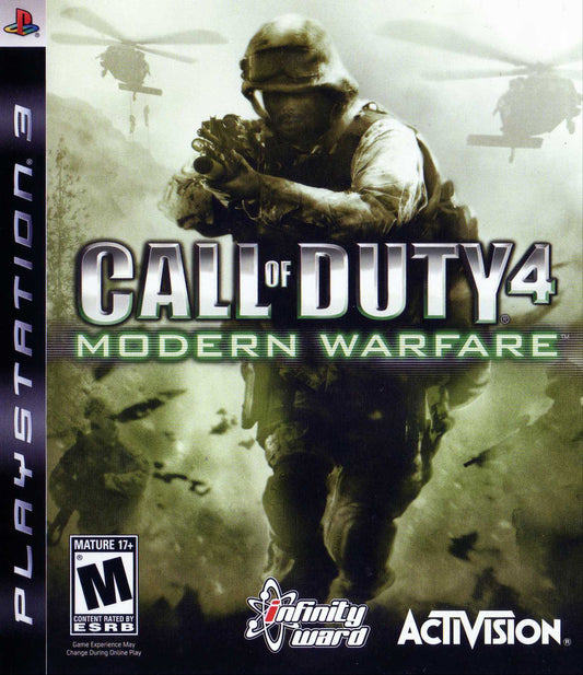 Call Of Duty 4 Modern Warfare Playstation 3