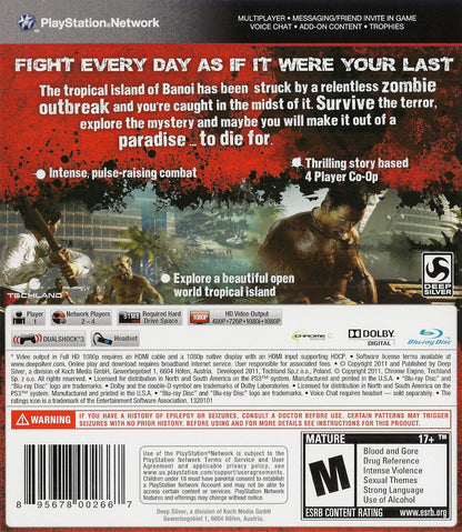 Dead Island Riptide [Special Edition] Playstation 3