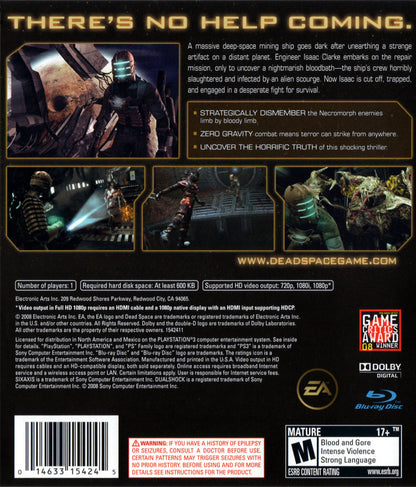 Dead Space Playstation 3