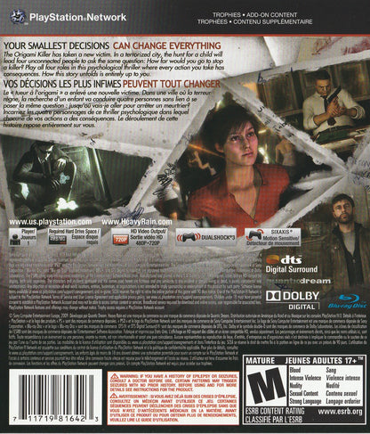 Heavy Rain Playstation 3