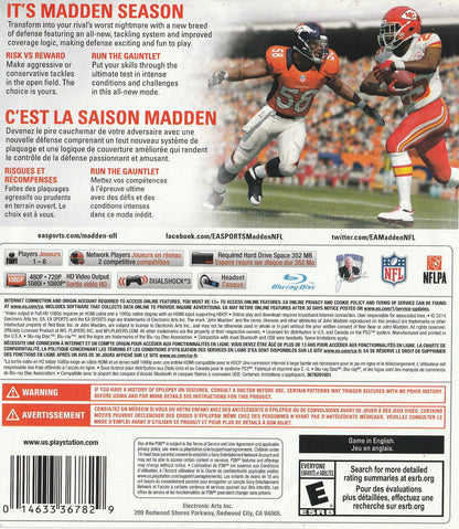 Madden NFL 15 Playstation 3