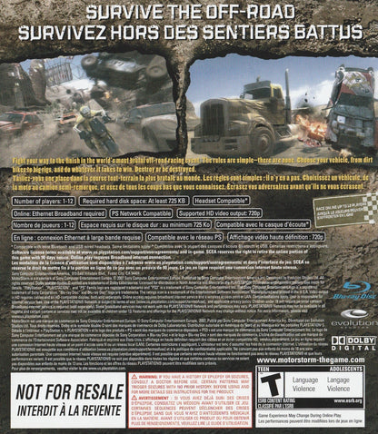 MotorStorm Playstation 3