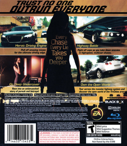 Need For Speed Undercover Playstation 3