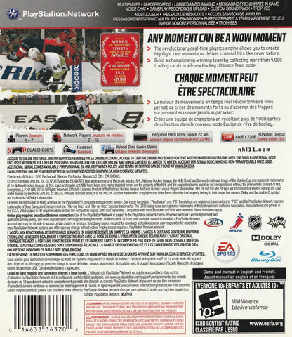 NHL 11 Playstation 3
