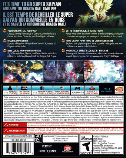 Dragon Ball Xenoverse 2 Playstation 4