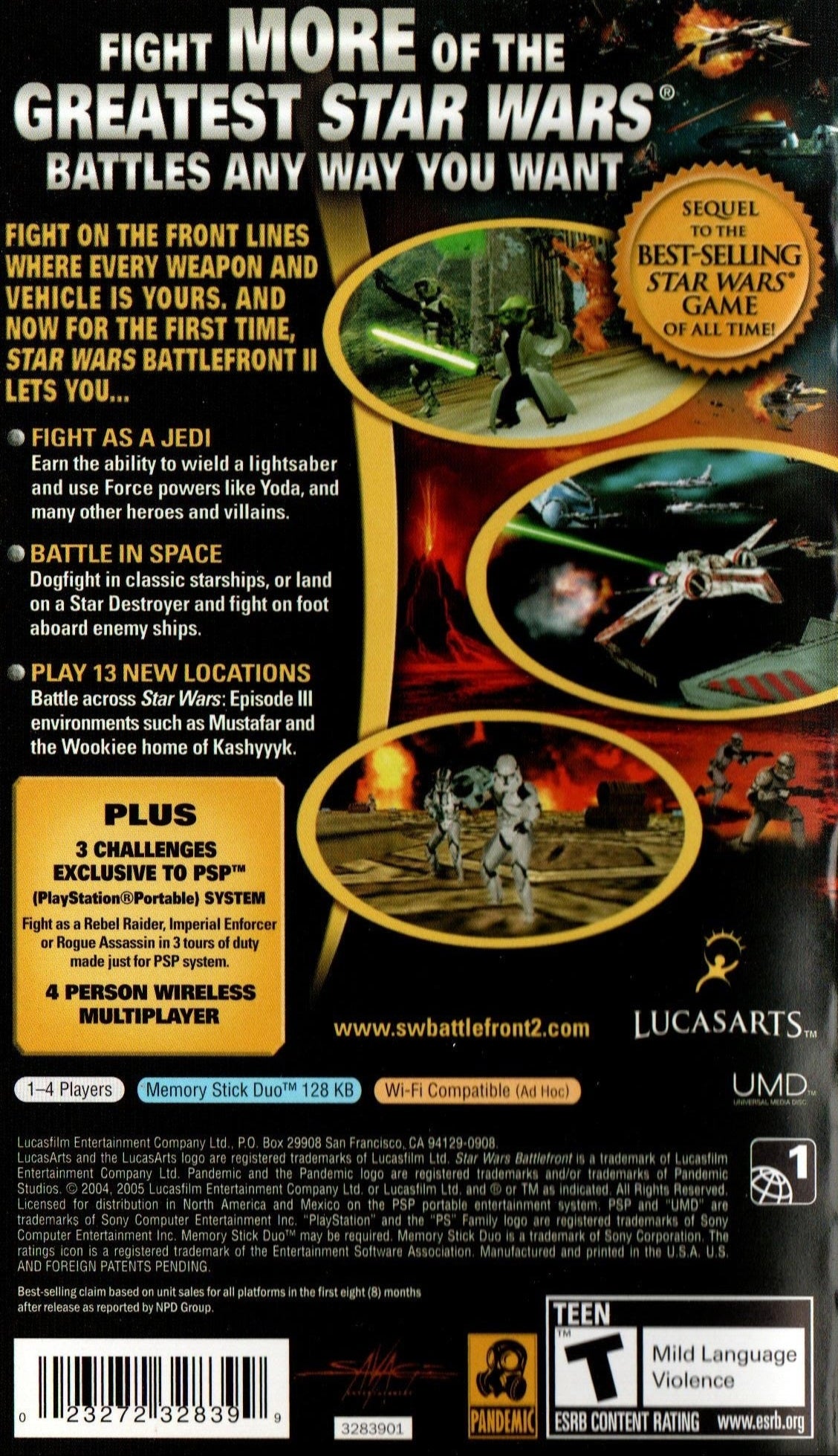 Star Wars Battlefront II PSP