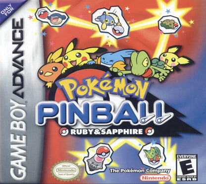 Pokemon Pinball Ruby And Sapphire GameBoy Advance