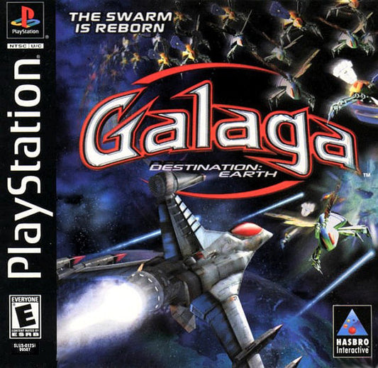 Galaga Destination Earth Playstation