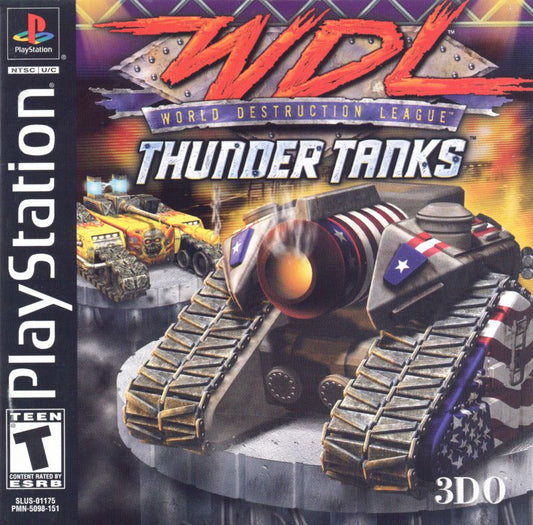 WDL Thunder Tanks Playstation
