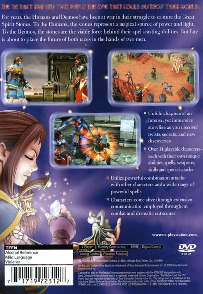 Arc The Lad Twilight Of The Spirits Playstation 2 Complete