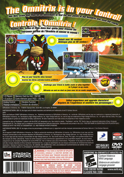 Ben 10 Protector Of Earth Playstation 2