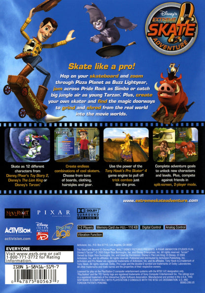 Disney's Extreme Skate Adventure Playstation 2
