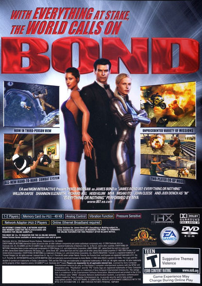 007 Everything Or Nothing Playstation 2