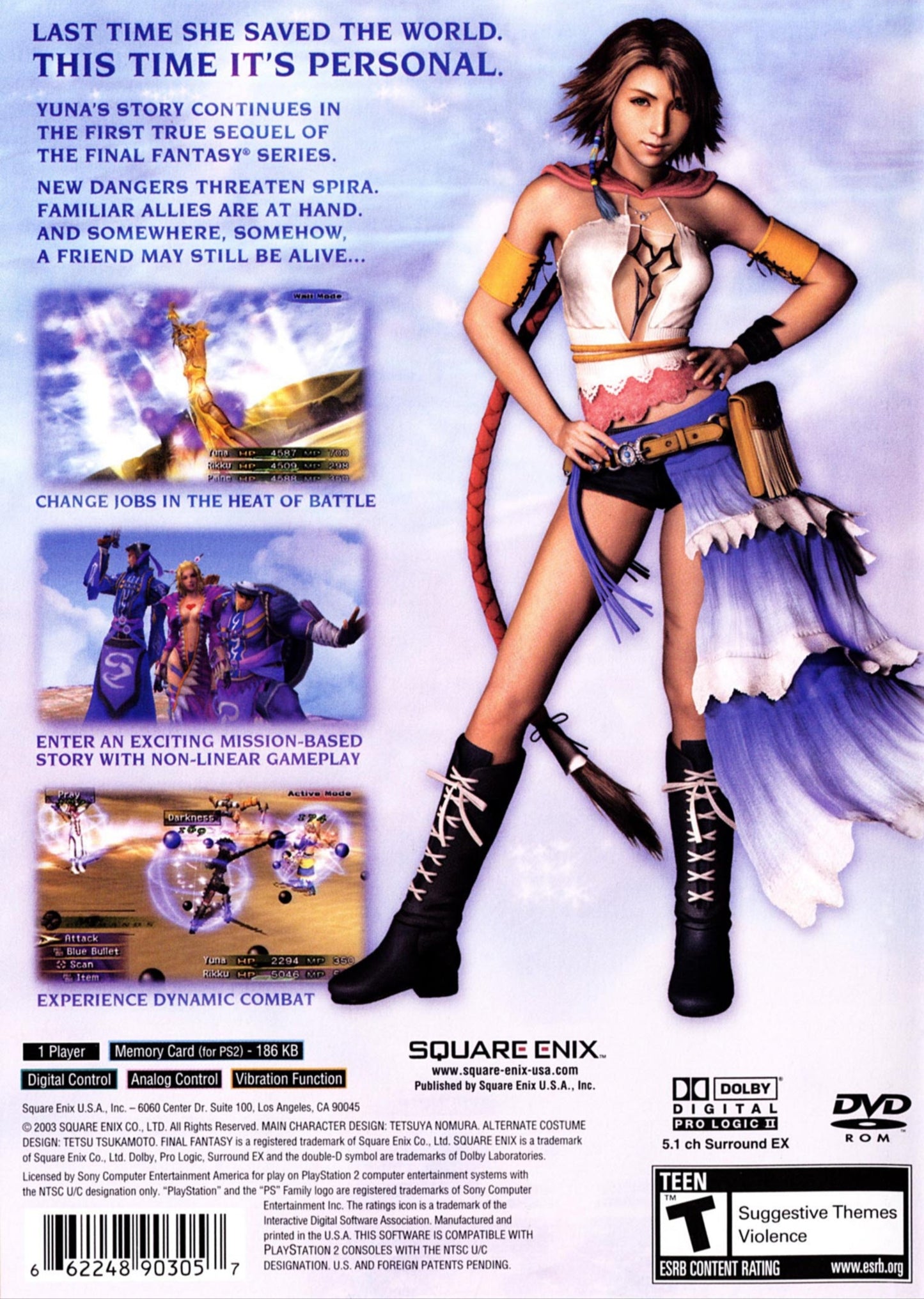 Final Fantasy X-2 Playstation 2
