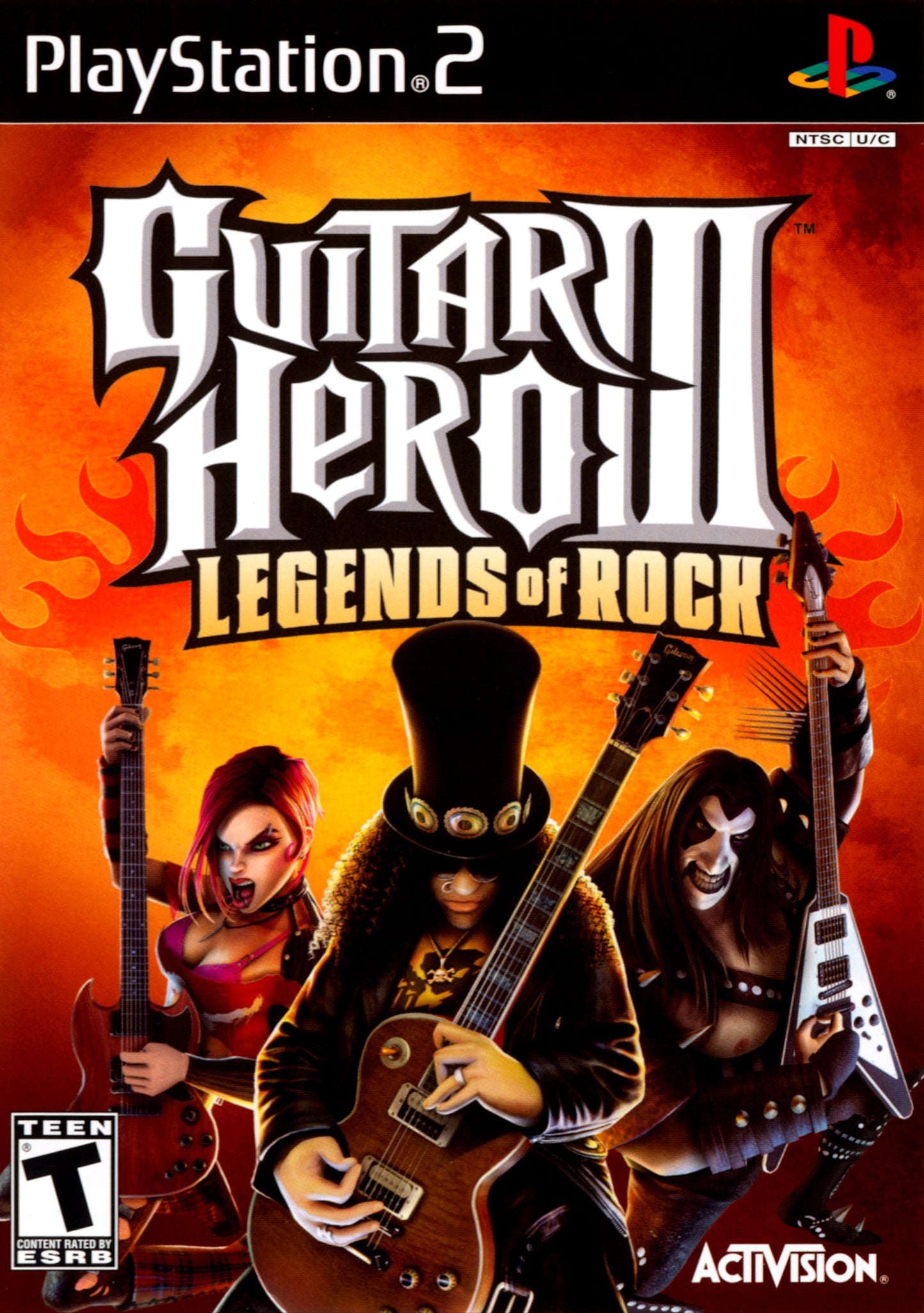 Guitar Hero III 3 Legends of Rock PlayStation 2