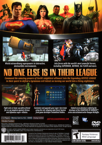 Justice League Heroes Playstation 2