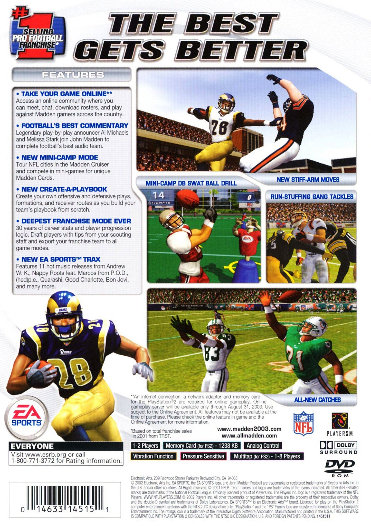 Madden 2003 Playstation 2