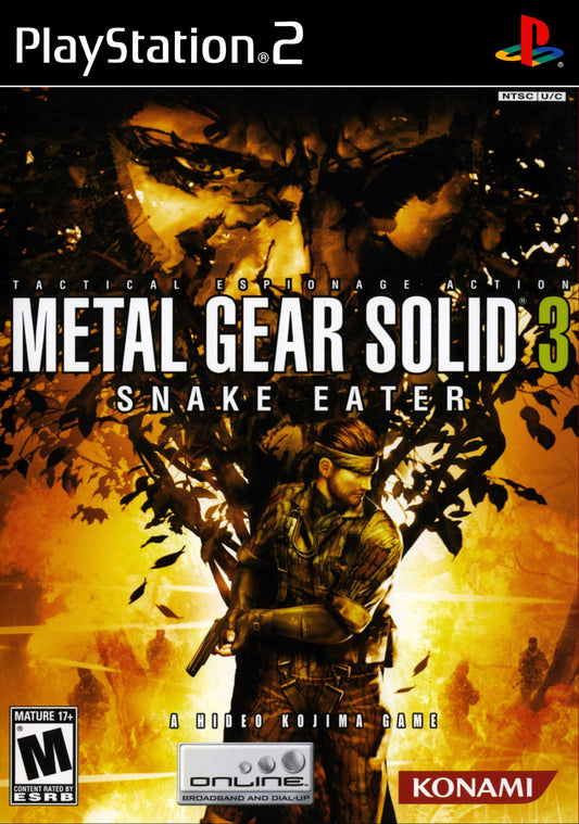Metal Gear Solid 3 Snake Eater Playstation 2