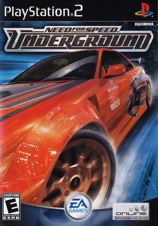 Need for Speed Underground Playstation 2