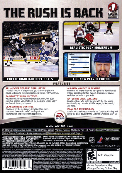 NHL 06 Playstation 2