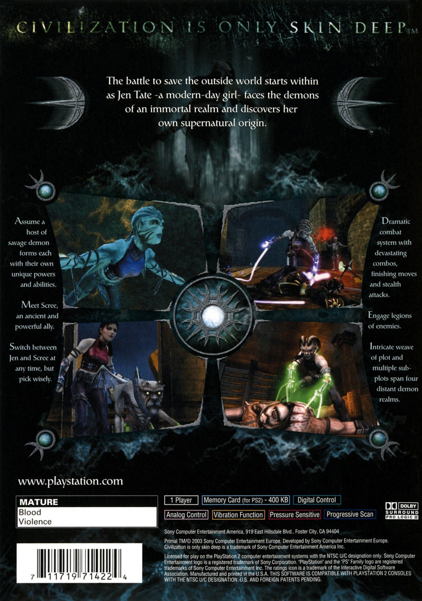 Primal Playstation 2