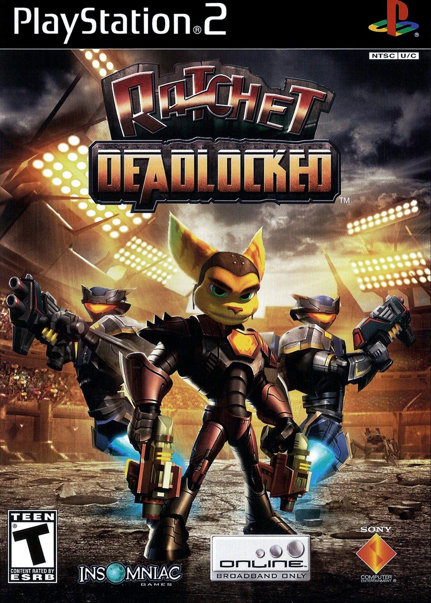 Ratchet Deadlocked Playstation 2