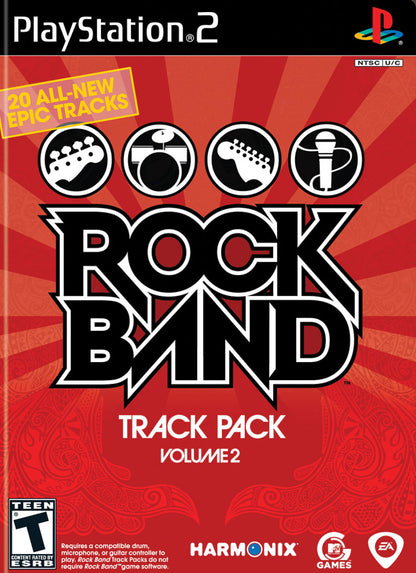 Rock Band Track Pack Volume 2 Playstation 2