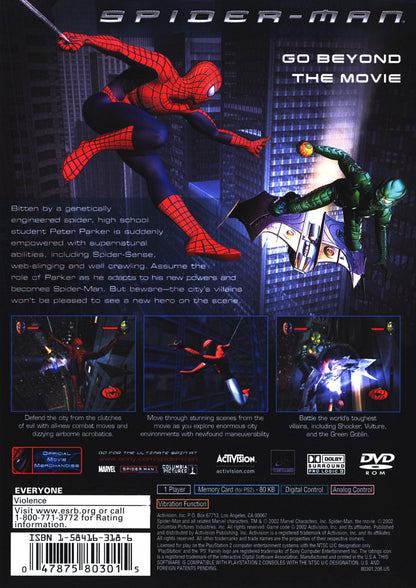 Spiderman Playstation 2