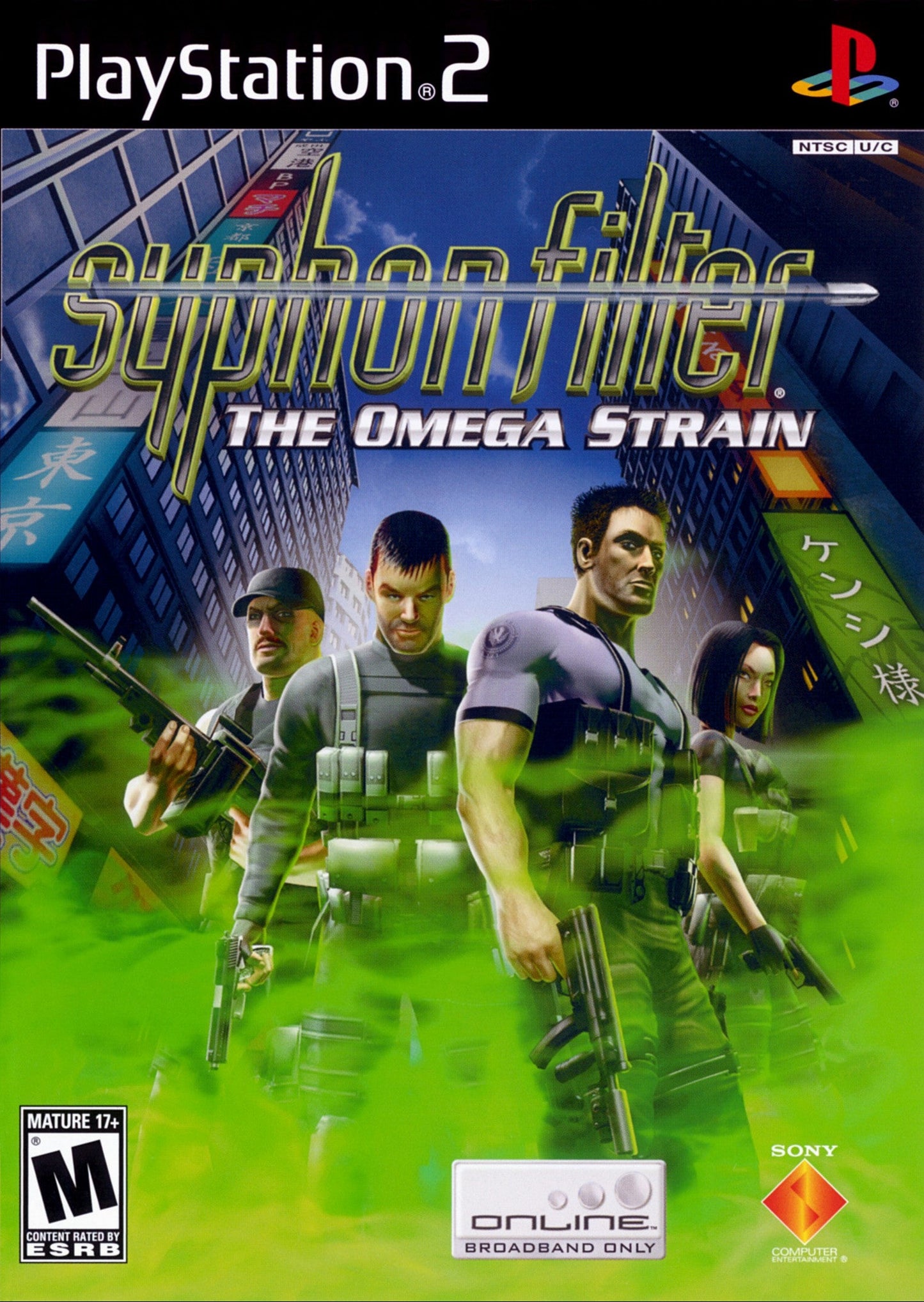 Syphon Filter Omega Strain Playstation 2